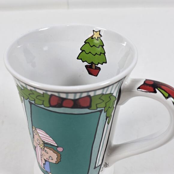 Ursula's Christmas Coffee Mug / Cup by Ursula Dodge for Signature Housewares - Picture 3 of 12